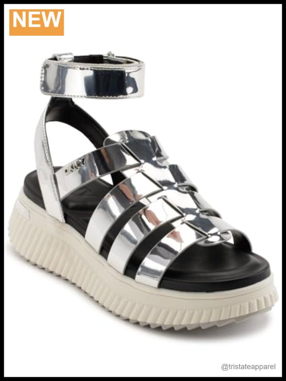 Women's Platform Fisherman Sandals Adjustable Ankle Strap Synthetic Rubber Sole